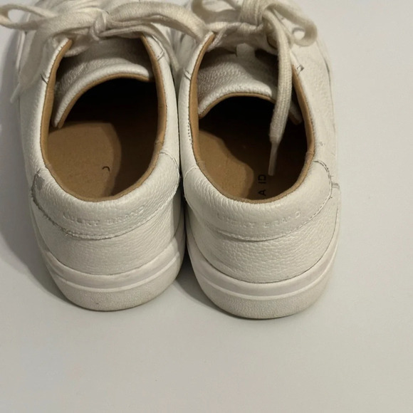 Lucky Brand White Sneakers Size 6.5 - Picture 3 of 5